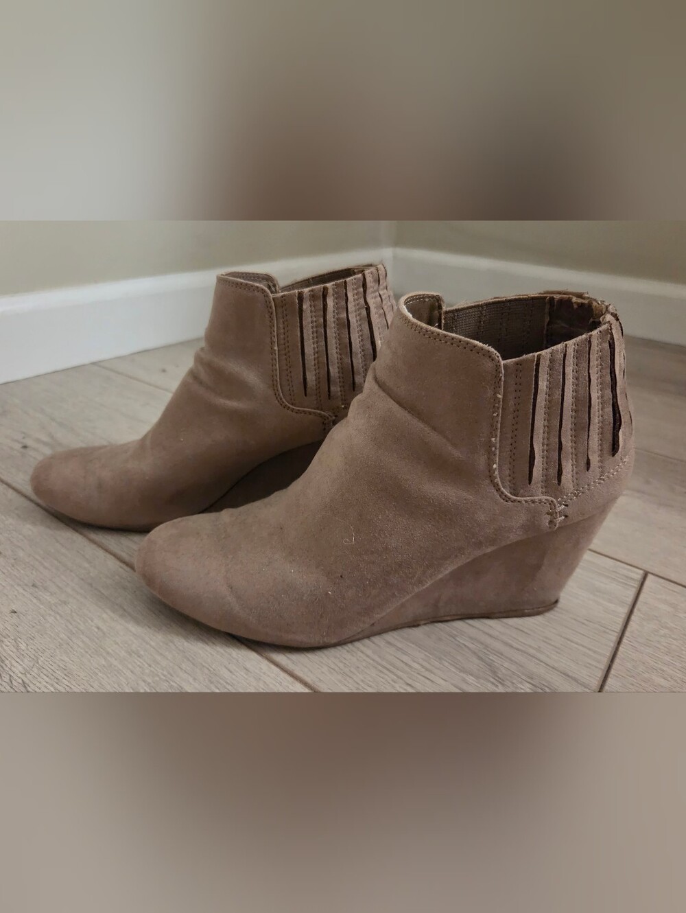 Wedge Ankle Booties